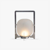 Steel Twilight Lantern Table Light